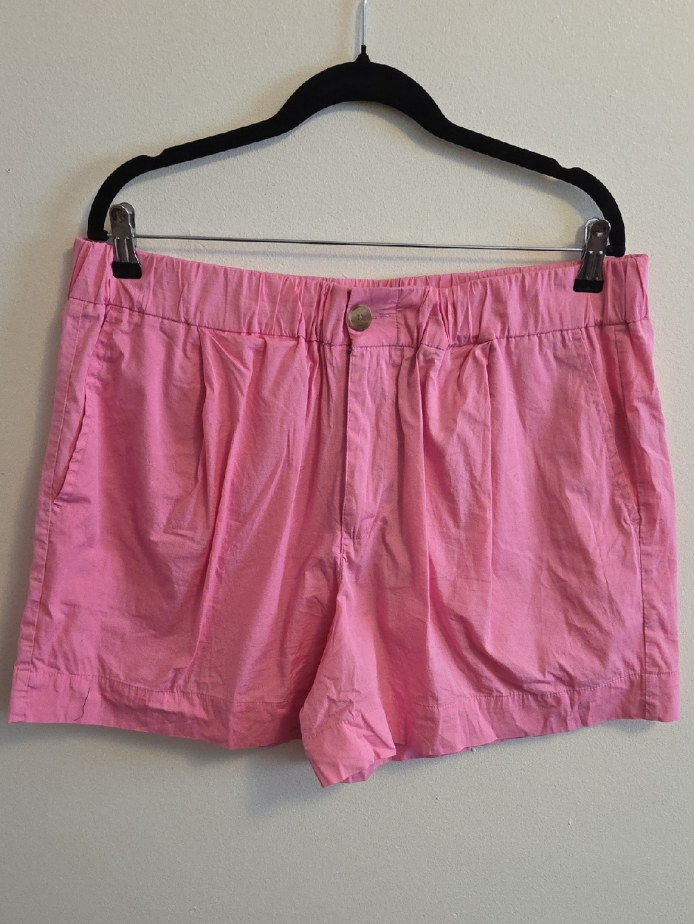 Women’s Pink Casual Pull-On Shorts